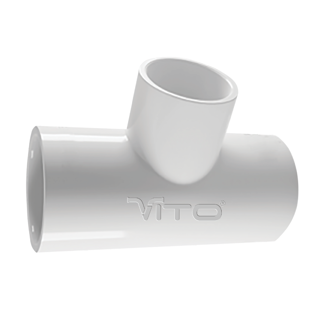 REDUCER TEE ( Sch - 80 )