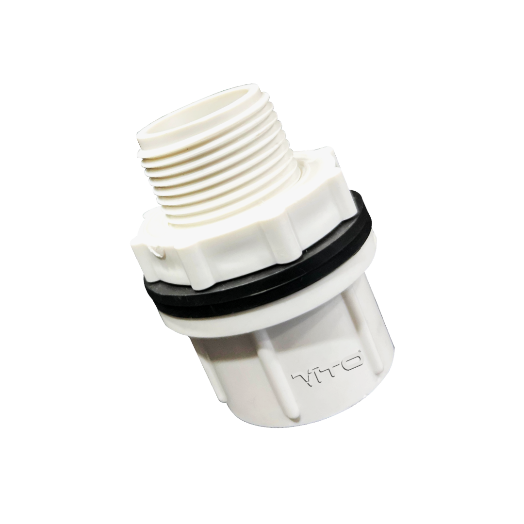 SOCKET TANK  NIPPLE ( Sch - 80 )